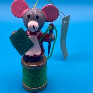 Vintage Mouse Dakin Ornament NWT